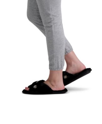 【SCENERITY】Cross slippers Amazon.com | Women's Soft Plush Lightweight House Slippers