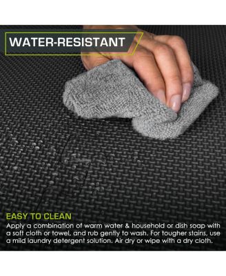 Exercise Puzzle Mat 3/4-in, 96 Sq Ft - 24 Tiles