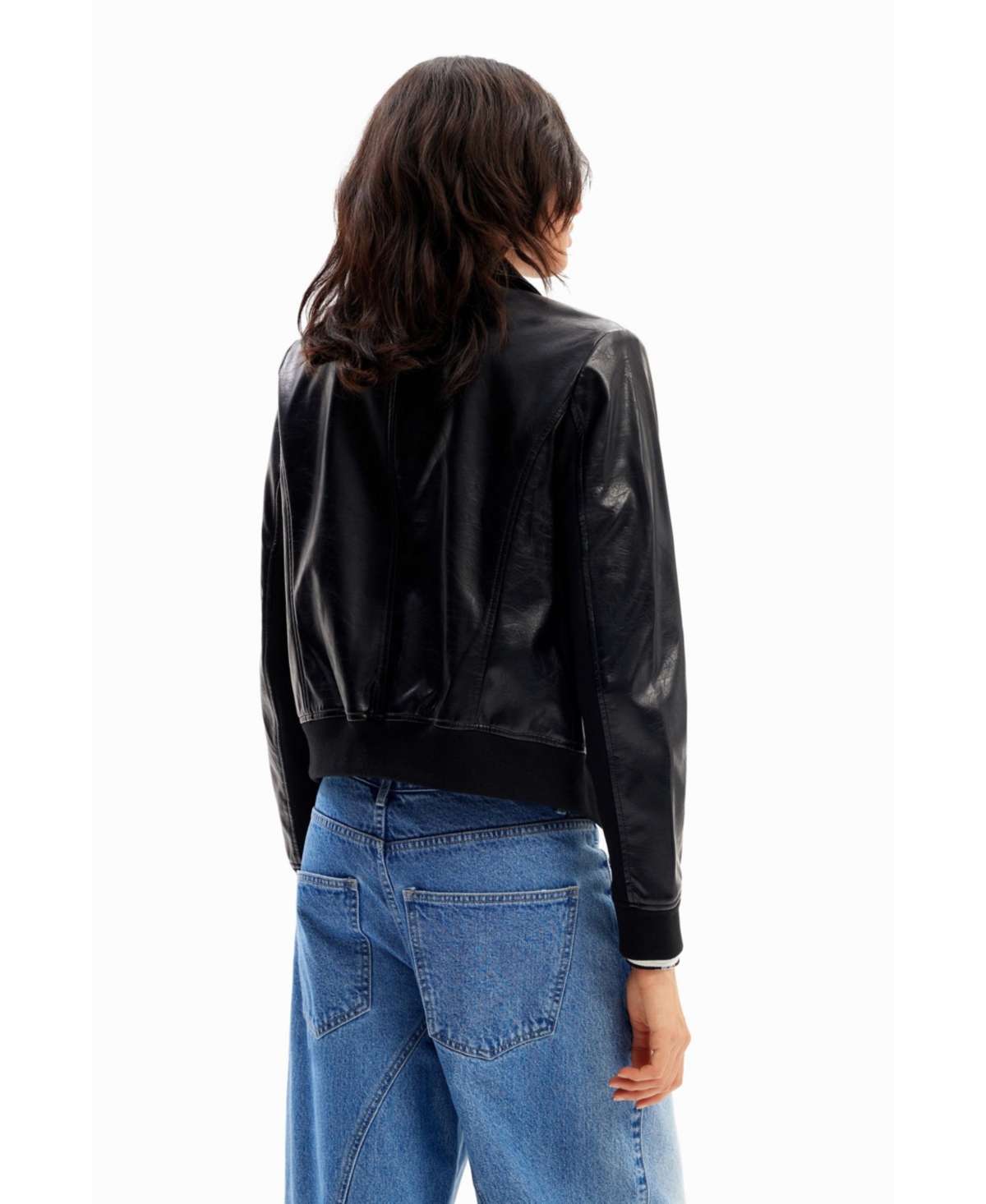 Desigual Women's Retro biker jacket