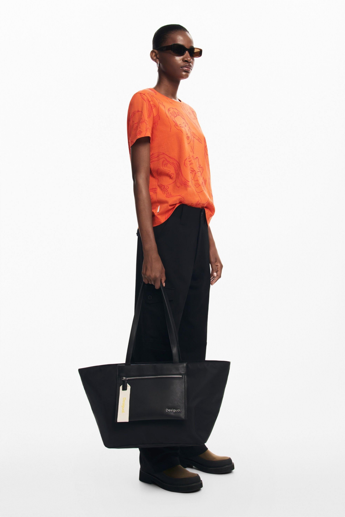 Desigual Women's Shopper bag with pocket