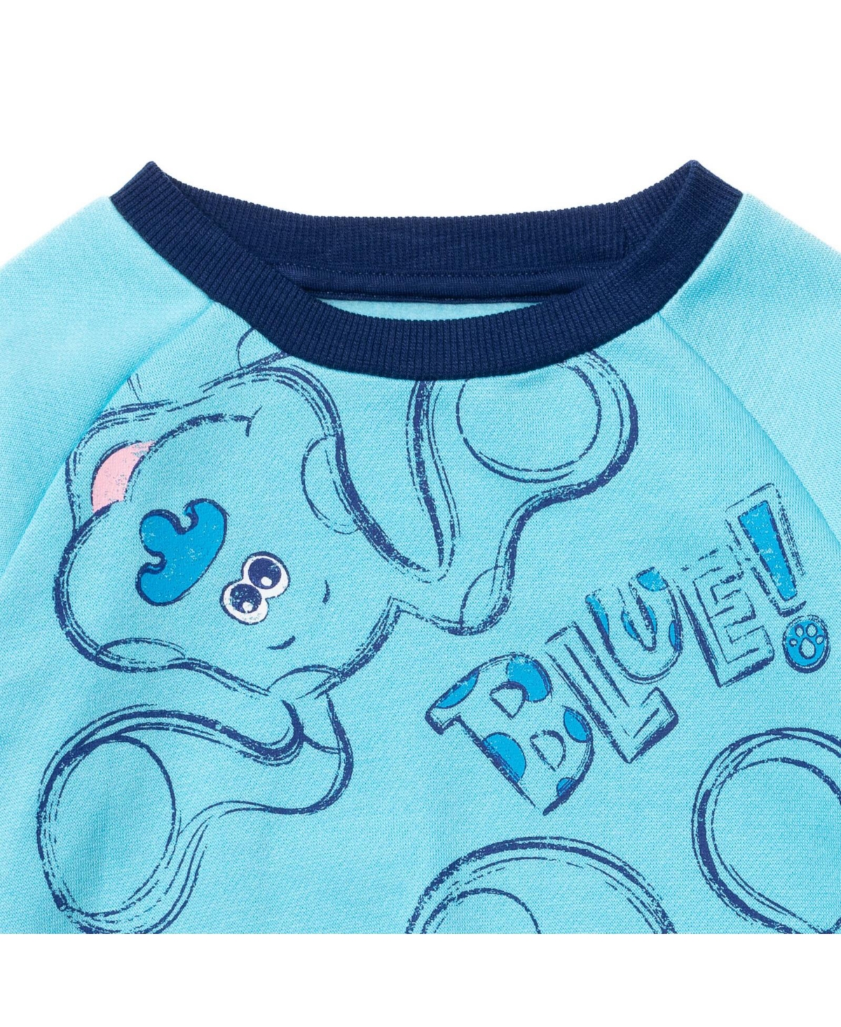 S Clues & You Baby Boys s Clues & You! Baby Fleece Pullover Sweatshirt to - Blue