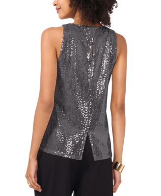 Women's Sequin Sleeveless Top