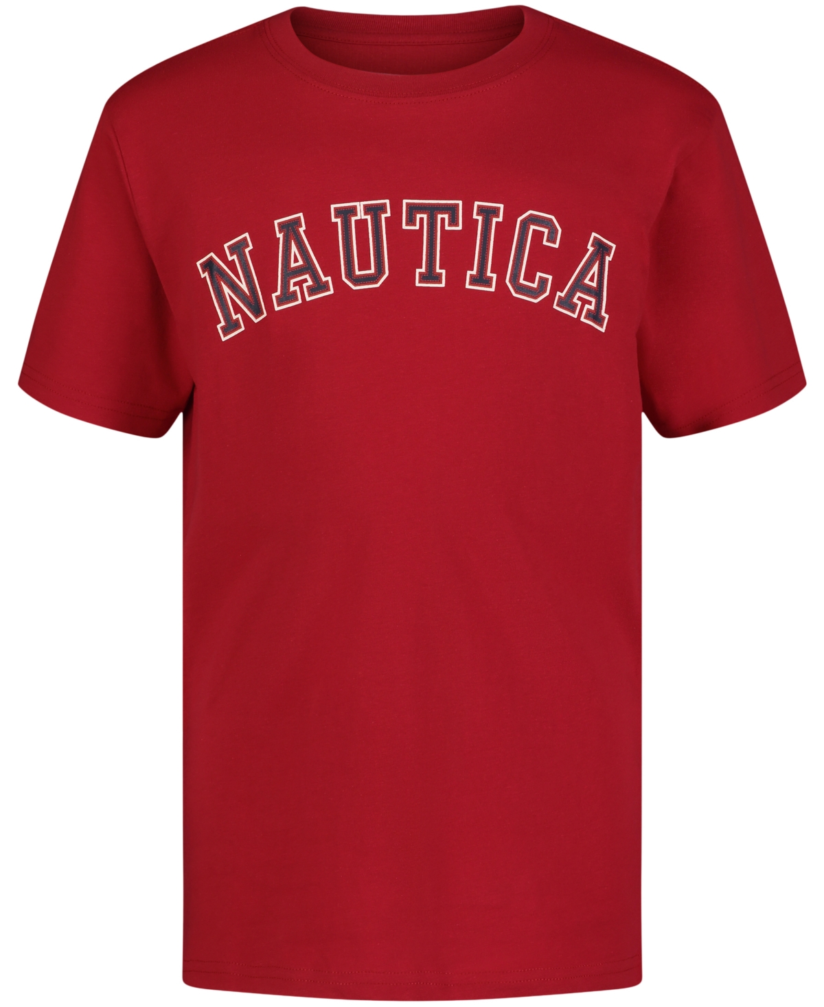Nautica Toddler and Little Boys Varsity Arch Short Sleeve Tee