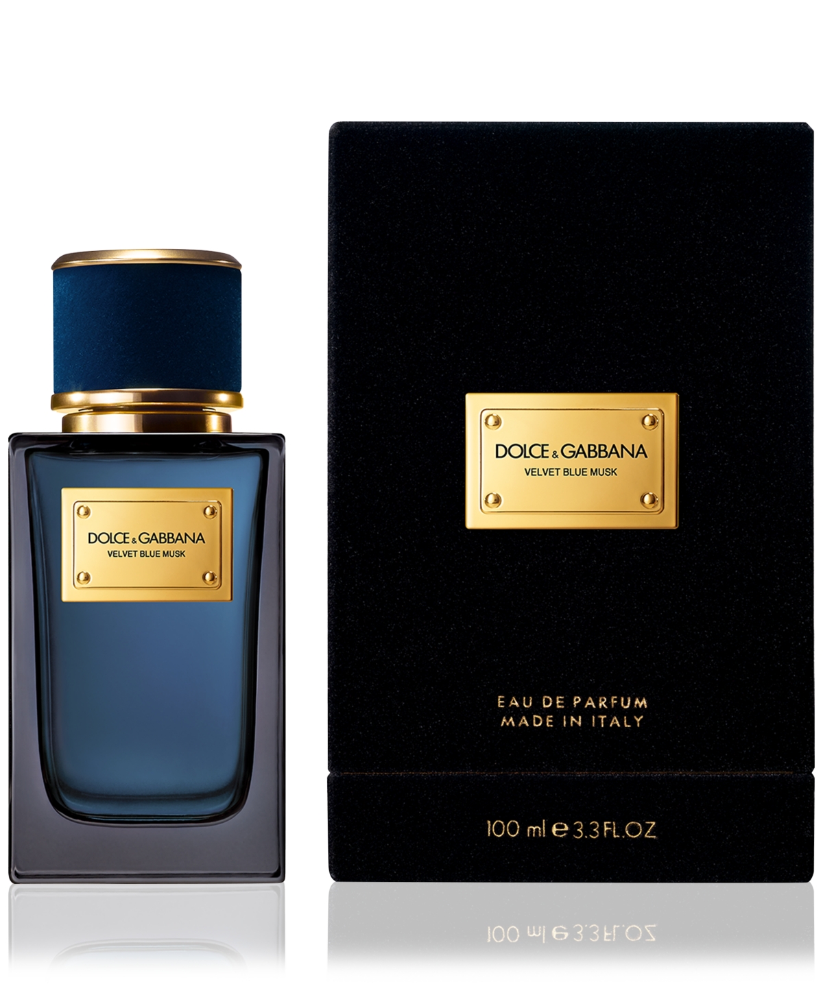 DOLCE & GABBANA VELVET BLUE MUSK EAU DE PARFUM, 3.3 OZ. 