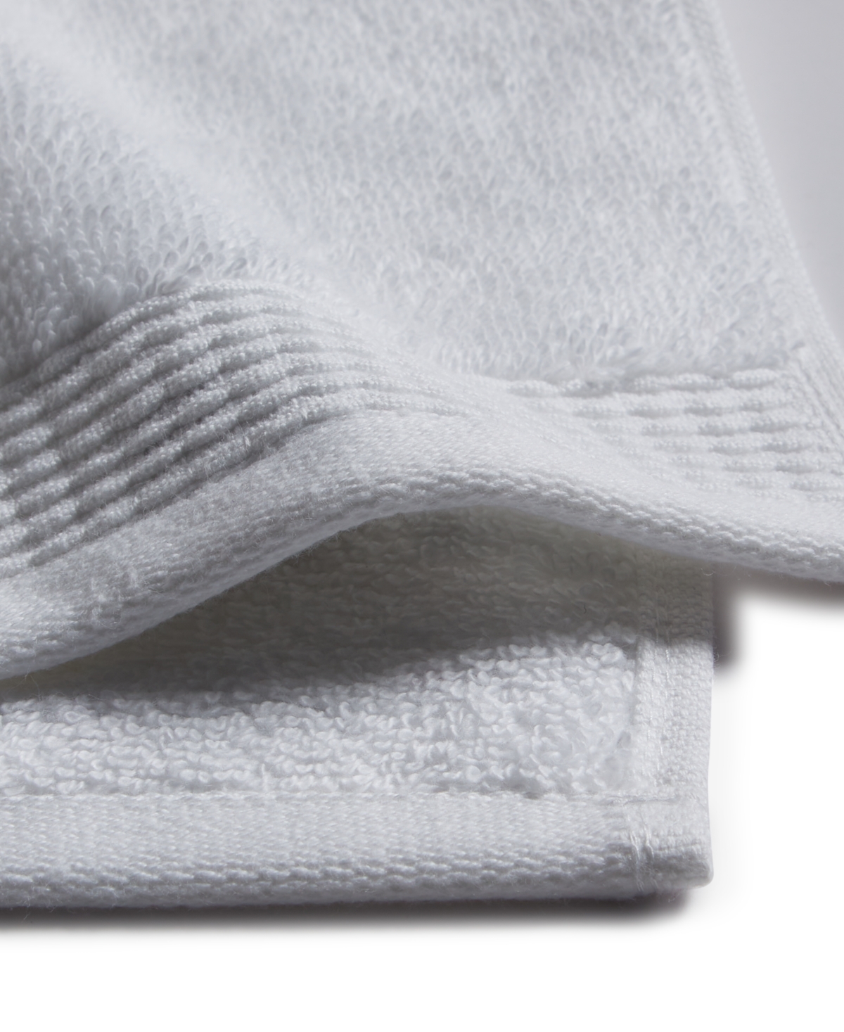 Charter Club Signature Washcloth, 13" X 13", Exclusively At Macy's In White