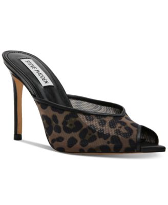 Steve Madden - Women's Latisha Pointed-Toe Stiletto Dress Mules