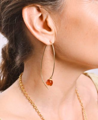 18K Gold Plated Oyana Dangle Earrings