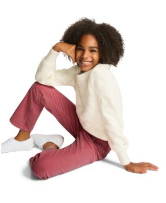 Girls 7-16 Stretch Corduroy Flare Jean