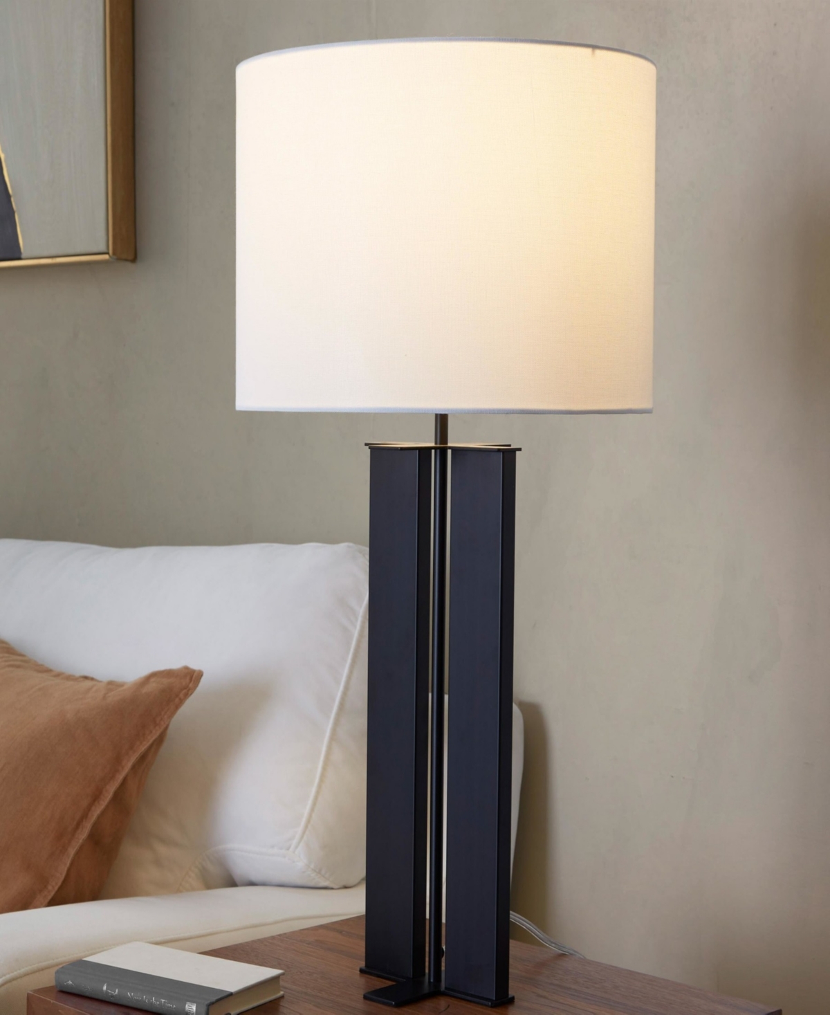 Lumisource 28" Metal Grandview Gallery Cosmo Table Lamp In Black