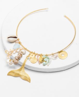 18K Gold Plated Diana Statement Necklace