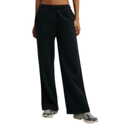 Women's Active Plush Essential Straight Leg Sweatpant