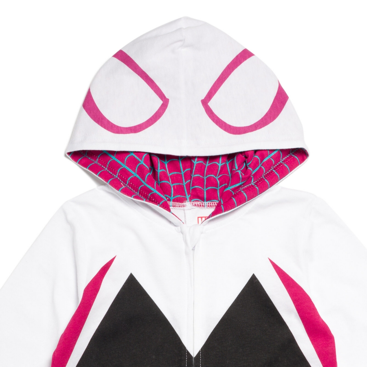 Spider-Man Toddler Girls Marvel Spider-Gwen Zip Up Cosplay Coverall