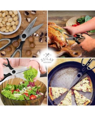 Stainless Steel Kitchen Shears – Ultra Sharp with Protective Cover