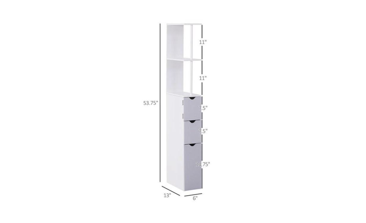 Slickblue Bathroom Storage Cabinet Elegant and Practical Solution for Organizing Essentials
