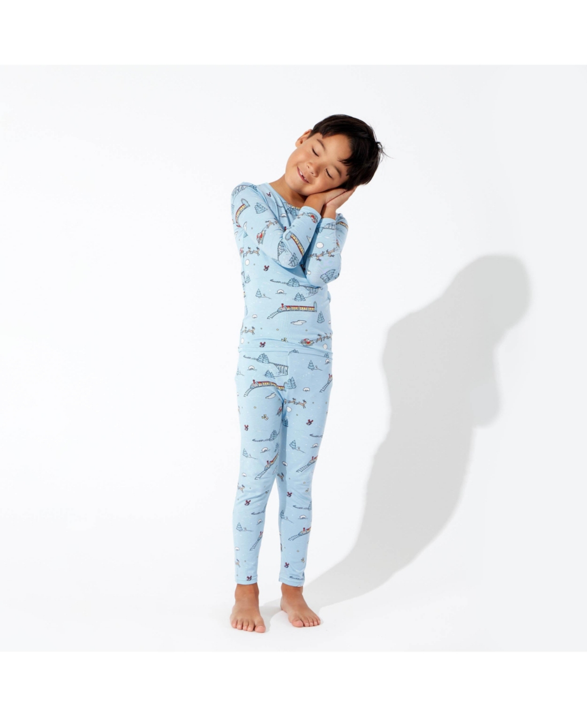 Bellabu Bear Unisex KidsSet of 2 Piece Pajamas - Polar express