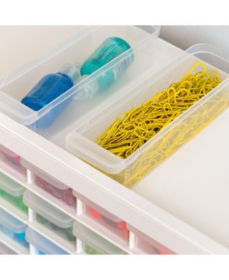 36 Drawer Parts and Hardware Cabinet, White