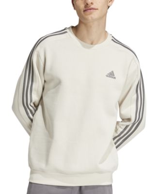 Men's Essentials Fleece 3-Stripes Sweatshirt