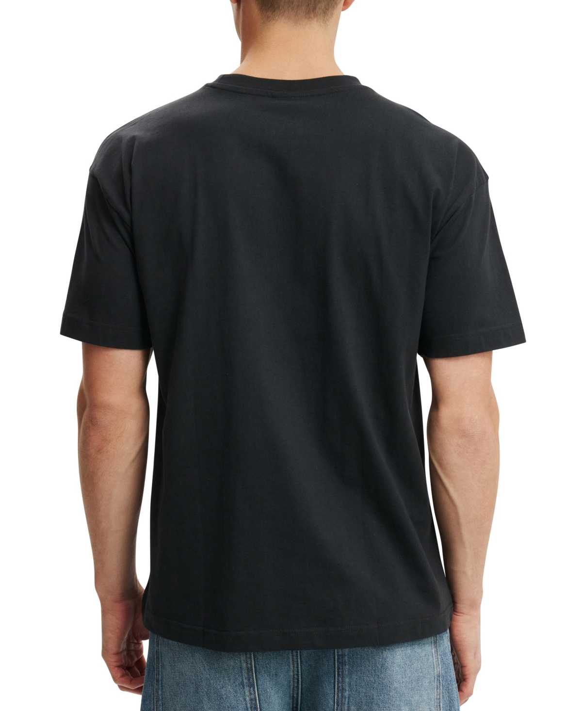 Cotton On Organic Loose Fit T-shirt In Black