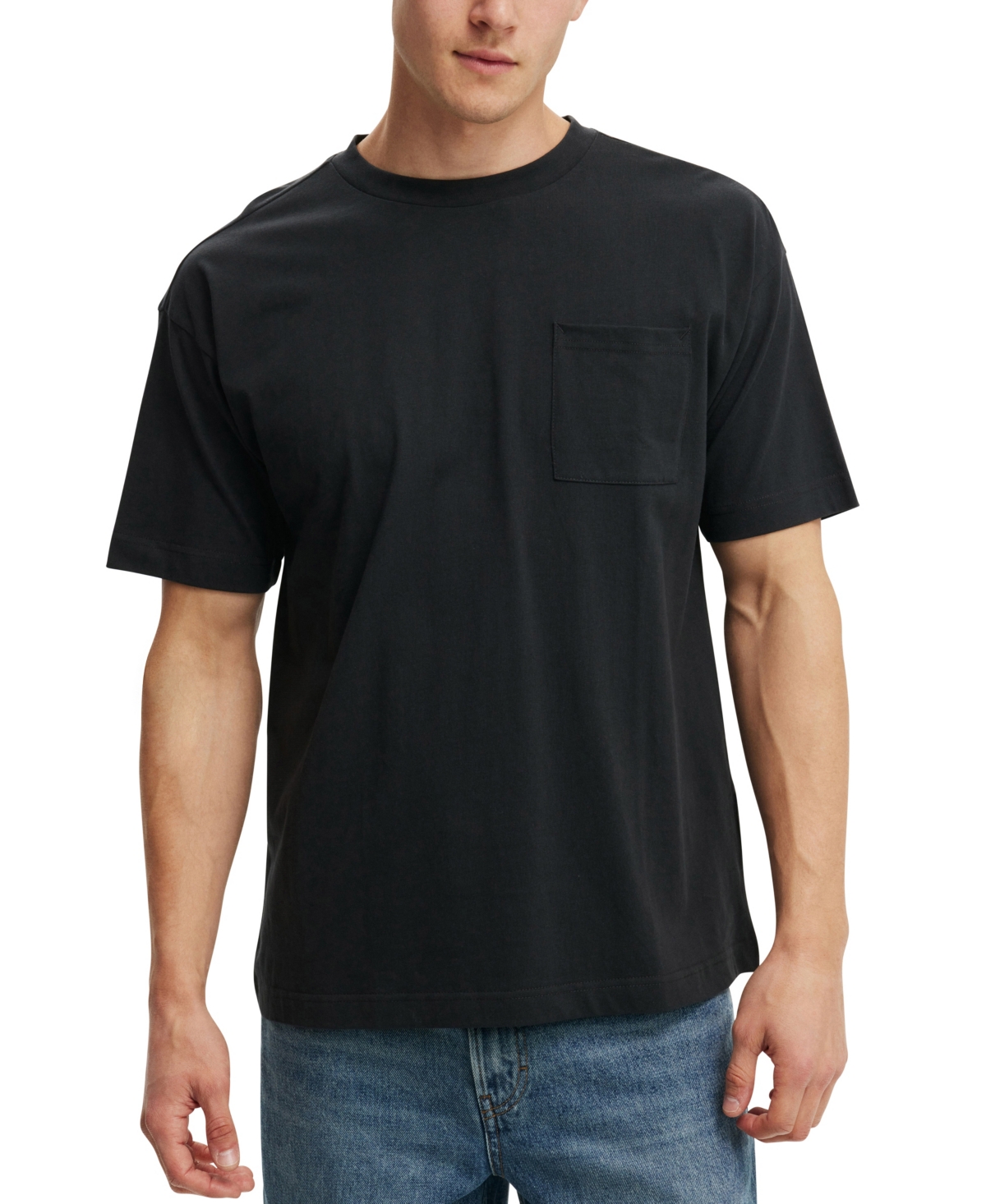 Cotton On Organic Loose Fit T-shirt In Black