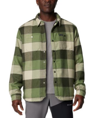 Columbia - Men's Windward II Snap-Front Plaid Shirt Jacket