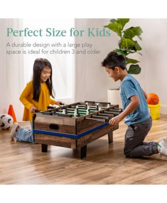 11-in-1 Kids Combo Game Set w/ Ping Pong, Foosball, Air Hockey, 5 Accessory Bags