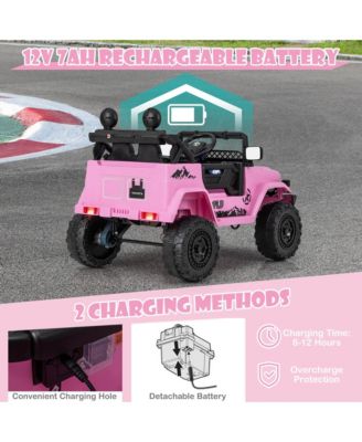 Licensed Toyota FJ Toddler Ride on Car 12V Battery Powered Kids Truck Camo