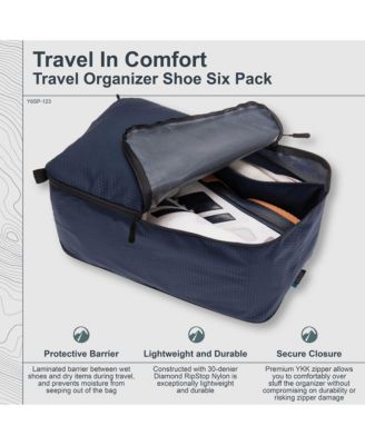 - Premium - Travel Organizer Shoe Six Pack