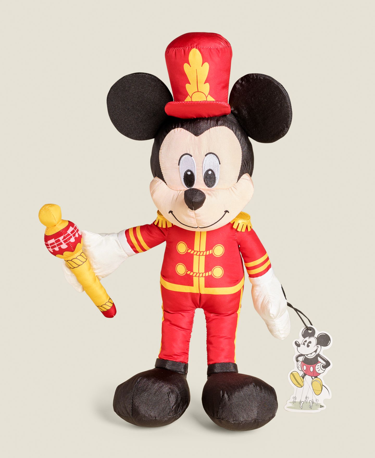 Детская мягкая игрушка Disney | Macy's Disney Drum Major Mickey Mouse 15" Plush — фото 2