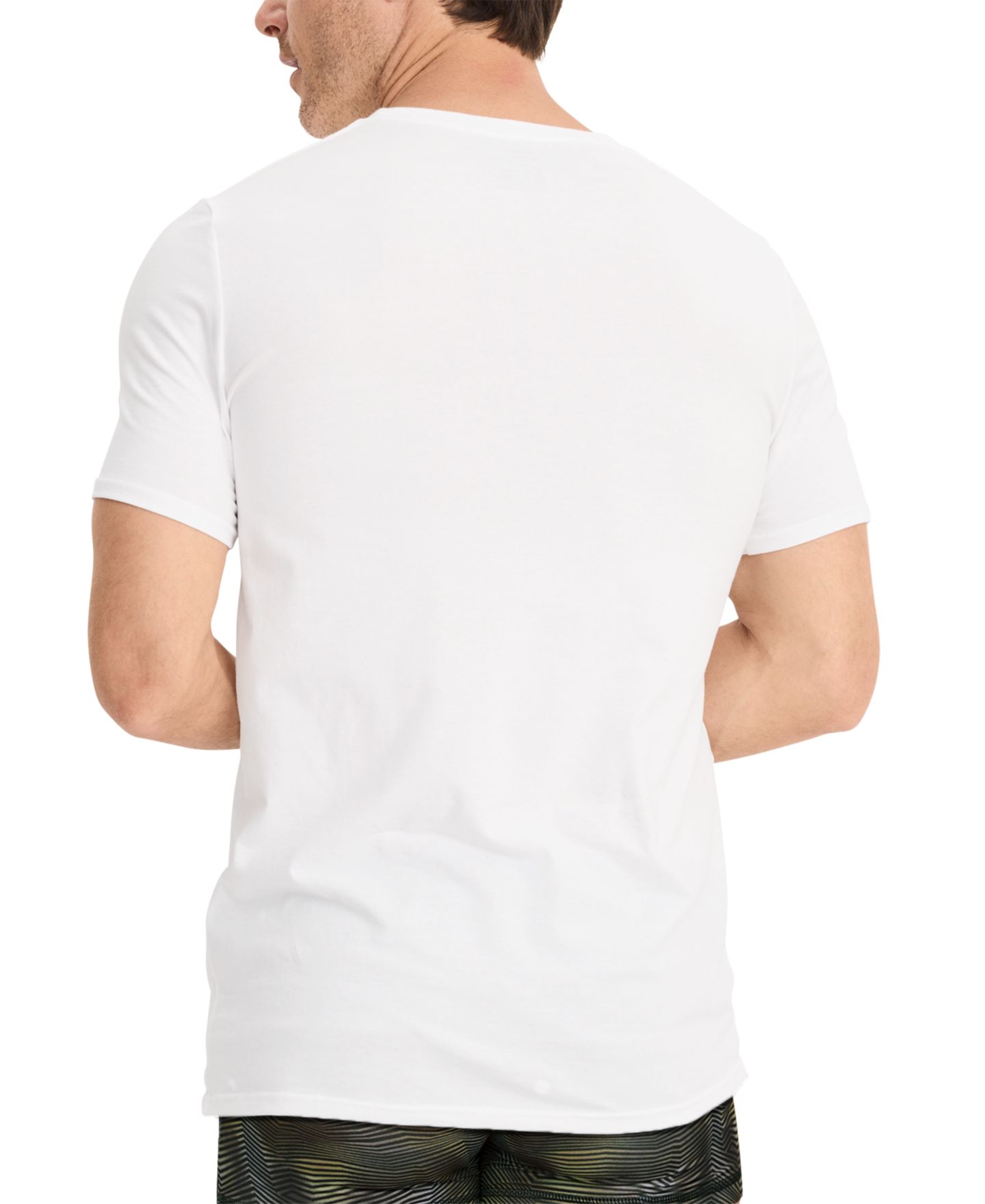 Мужские футболки Jockey Stretch Short-Sleeve Crewneck T-Shirts, Pack of 3, цвет: Чёрный — фото 8