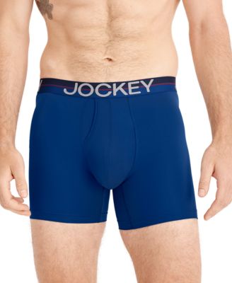 Men's Infinite Cool 3-Pk. Stretch Moisture-Wicking Solid Boxer Briefs