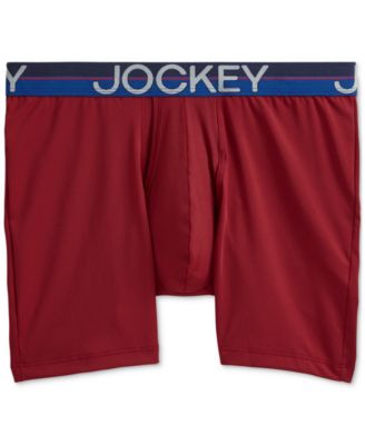 Men's Infinite Cool Stretch Moisture-Wicking Solid Boxer Briefs, 3-Pack