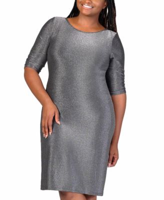 Plus Size Mini Party Dress
