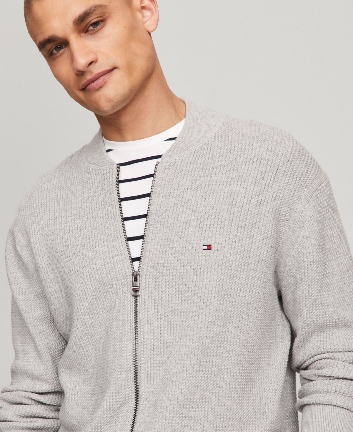 Tommy Hilfiger Men's Zip-Through Sweater