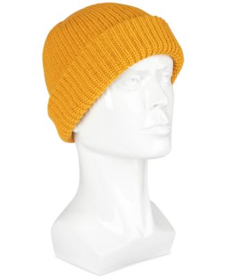 Men's Ribbed-Knit Cropped Beanie