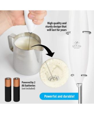 Milk Frother Complete Set Coffee Gift, Handheld Foam Maker for Lattes
