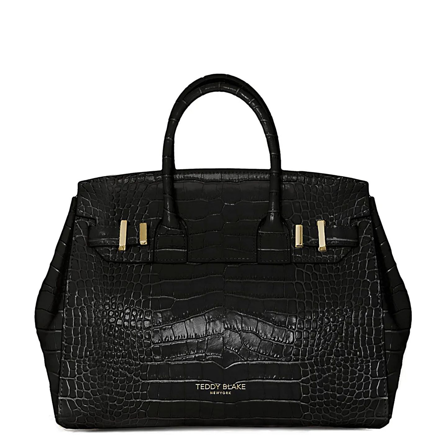 Женская сумка Teddy Blake Gigi Croco 11", цвет: Чёрный — фото 2