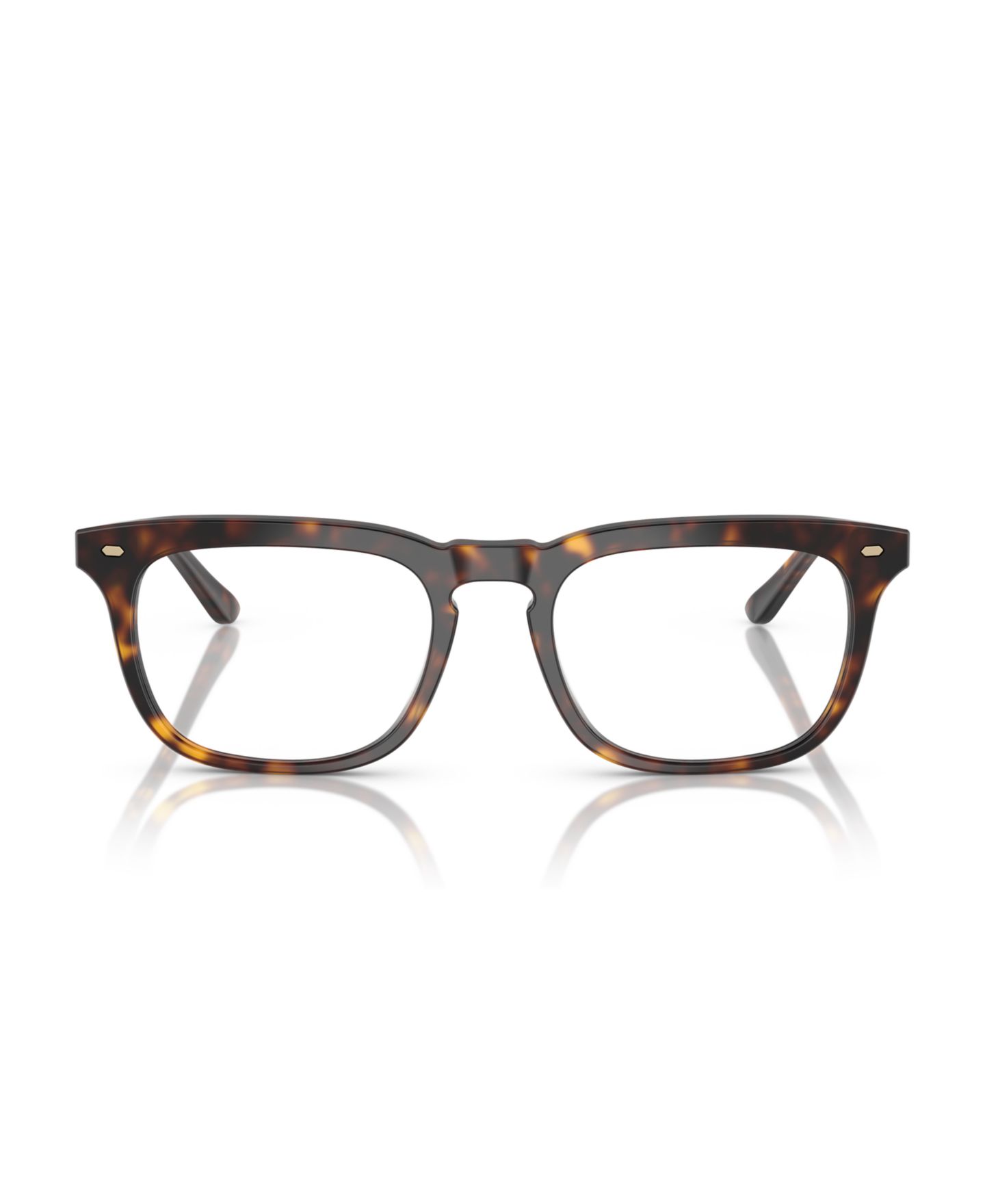 Мужские очки Brooks Brothers Man Rectangle Plastic BB2067U Eyeglasses, цвет: Черепаховый — фото 5