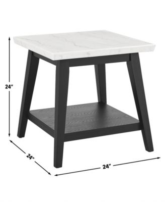 Mabell 24" Wood End Table