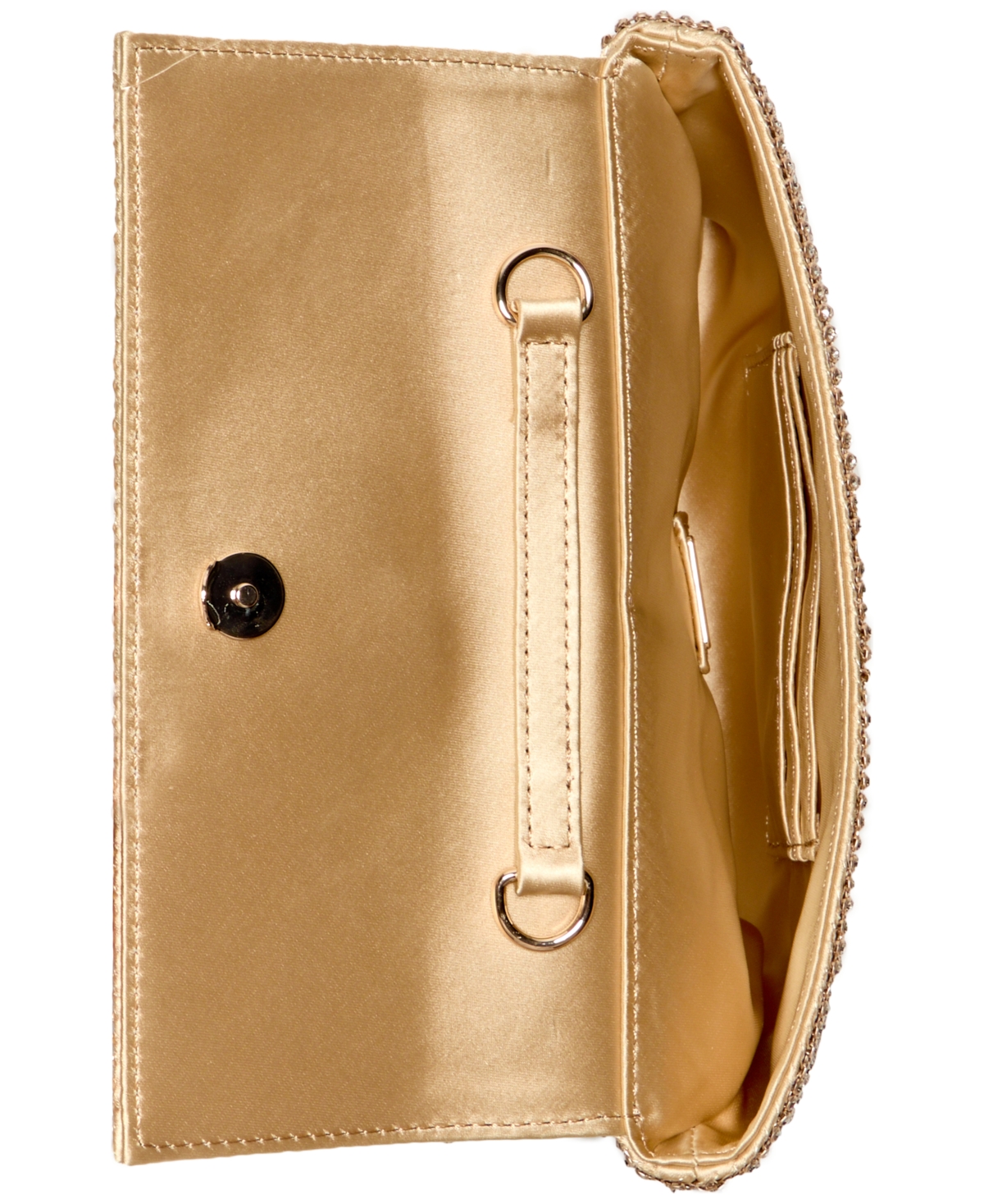 Guess Zalina Rhinestone Flap Clutch