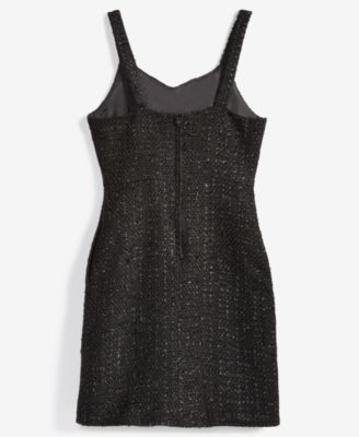 Big Girls Lurex Boucle Bow Jumper