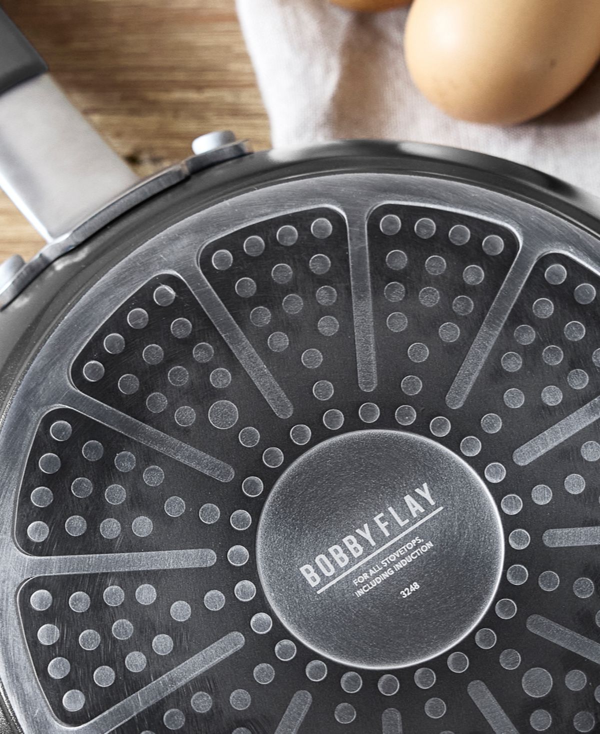 GreenPan X Bobby Flay Professional Grade Ceramic Nonstick 4.5-Quart Saute Pan with Lid