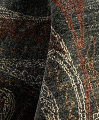 Indian OOAK M6169 7'10''x10' Area Rug