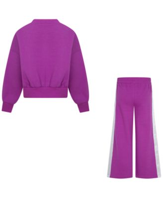 Toddler & Little Girls Shine Crewneck Top & Pants, 2 Piece Set	