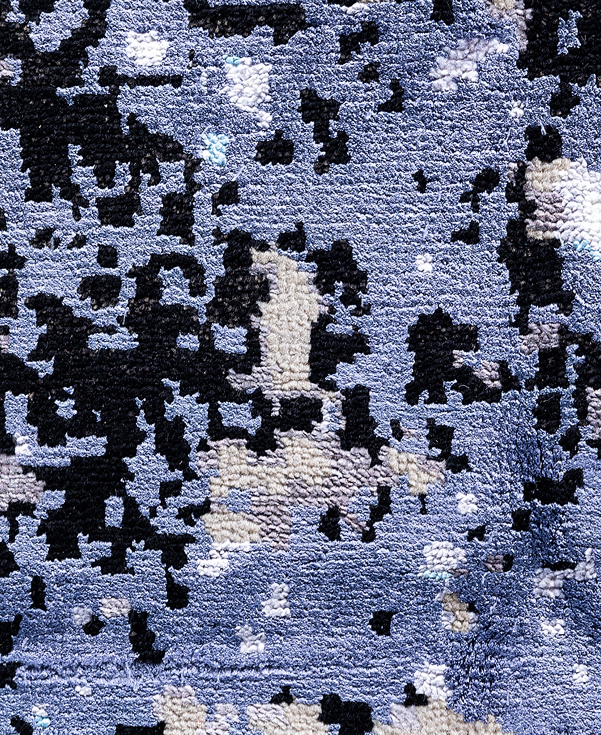 Adorn Hand Woven Rugs Indian Ooak M7124 8'2''x10' Area Rug In Black