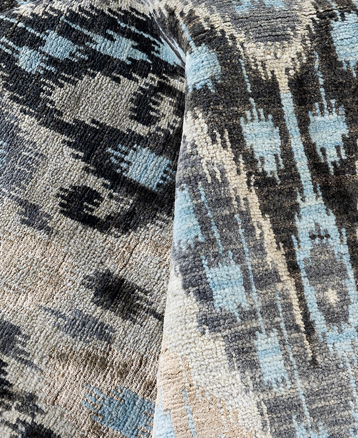 Adorn Hand Woven Rugs Indian Ooak M6027 8'x10'6'' Area Rug