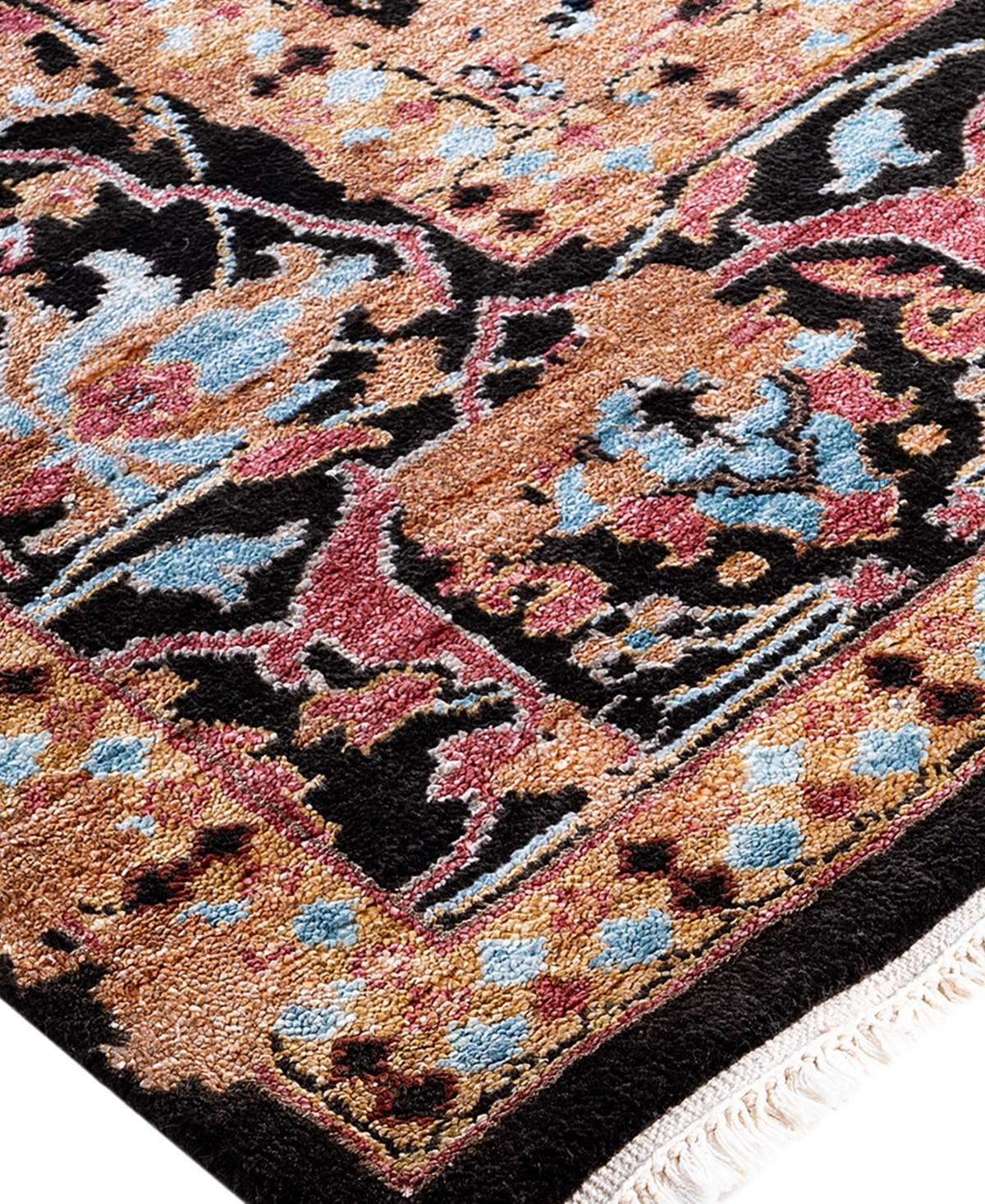 Adorn Hand Woven Rugs Indian Ooak M7134 8'3''x10'1'' Area Rug In Brown