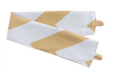 2 Pack Room Darkening Juvi Chevron Grommet Top Window Curtains With Tiebacks