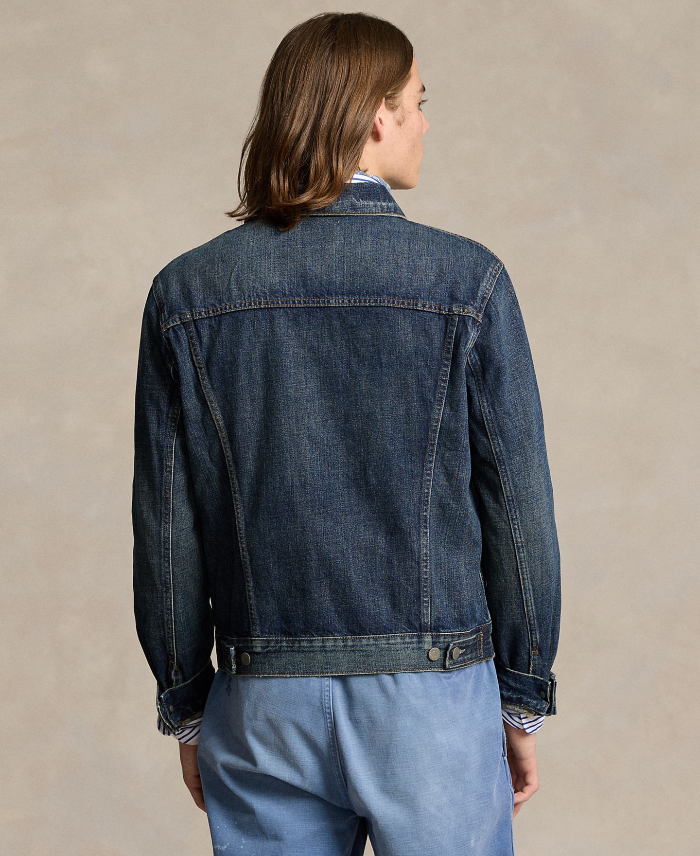 Мужская куртка Polo Ralph Lauren Denim Trucker, цвет: Trenton — фото 4