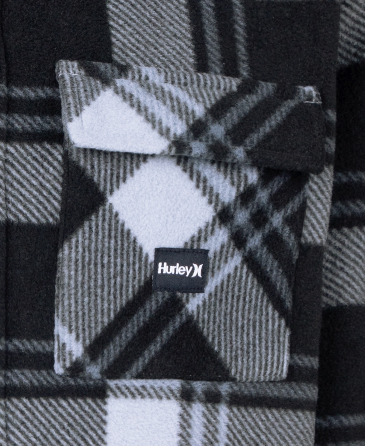 Hurley Big Boys Windchill Front Zip Shacket