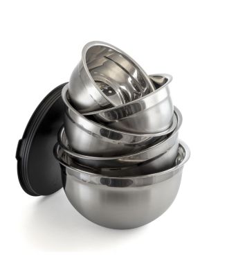 5 Piece Multipurpose Stackable Mixing Bowl Set with Lids